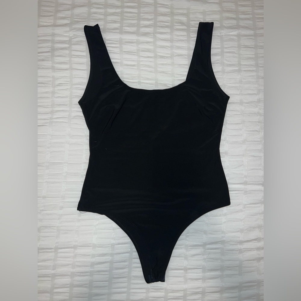 Black Spandex Bodysuit